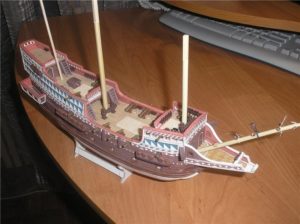 Корабль из дерева своими руками чертежи