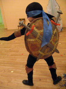 Костюм черепашки ниндзя своими руками фото